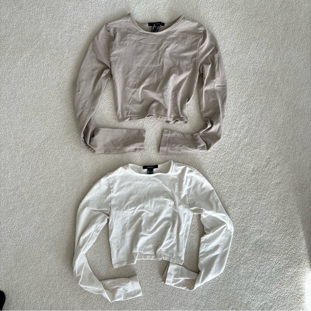 Forever 21 Athletic Top Long Sleeve Bundle